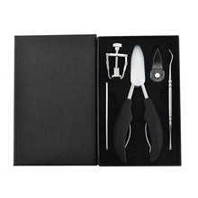 Load image into Gallery viewer, Stainless Steel Nail Groove Pliers Nail Kicking Device Dead Skin Clipper Set Nail Onyxis Corrector Manicure Nail Scissors