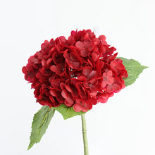 Load image into Gallery viewer, Artificial Flower Large Hydrangea Realistic Moist Feeling Hydrangea Artificial Wedding Flowers Decoration