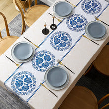 Load image into Gallery viewer, Holiday Night Restaurant PVC Waterproof Tablecloth Oil-Proof