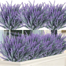 Load image into Gallery viewer, 5pcs Artificial Flowers Simulation Lavender Simulated Plants Flocking Wheat Bouquet Kitchen Unit Ornamental Flower