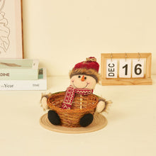 Load image into Gallery viewer, Festival Rattan Candy Basket Cute Doll Halloween Party Decoration Supplies