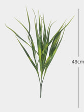 Load image into Gallery viewer, 10PCs Artificial Green Plants Persian Grass Home Interior Decoration Engineering Plant Wall Simulation Green Plants