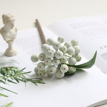 Load image into Gallery viewer, 10pcs Artificial berries, living room ornaments, Christmas decorative flower arrangements, accessories artificial berries