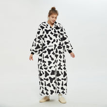 Load image into Gallery viewer, Hooded Lazy Blanket Pullover Double-Layer Blanket Sweater for Women Cold Protection in Autumn and Winter Thermal Pajamas