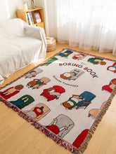 Load image into Gallery viewer, Boring Book Single Sofa Cover Sofa Cover Cloth Tablecloth Multifunctional Blanket