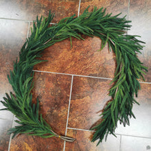 Load image into Gallery viewer, Christmas decoration rattan simulation feel soft glue pine and cypress rattan Norfolk pine green plant pine needles