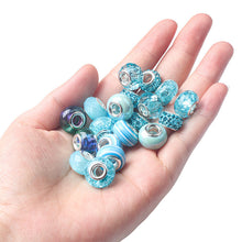 Load image into Gallery viewer, Ocean Blue Crystal Bracelet Children's Set DIY Retro Bracelet Exquisite