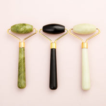Load image into Gallery viewer, Facial Jade Massage Stick Foreign Trade Jade Whole Jade Roller Xiuyu Beauty Container