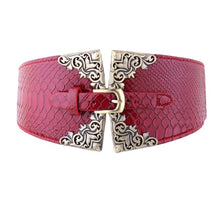 Load image into Gallery viewer, Women's Elastic Ultra-Wide Retro Waist Seal Elastic Belt