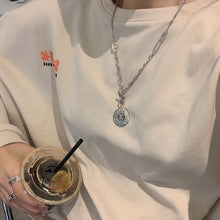 Load image into Gallery viewer, INS Style Titanium Steel Double-Layer Necklace Hip Hop Men's and Women's T-shirt Accessory Chain
