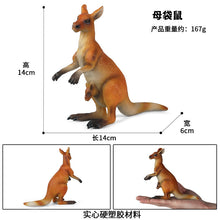 Load image into Gallery viewer, Wild Animal Model Toys Decoration Solid Tiger Lion Hippo Rhinoceros Elephant Panda Cow Set Children's Toy