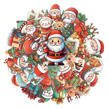 Load image into Gallery viewer, 50pcs New Christmas Stickers DIY Decorative Elk Waterproof Window Stickers