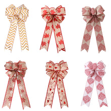 Load image into Gallery viewer, 2pcs/set Bow Christmas Tree Decorations Pendant Holiday Gift Packaging Decoration