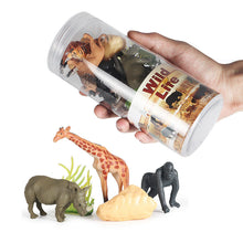 Load image into Gallery viewer, Mini Marine Life Model Set Wildlife Farm Poultry Model Simulation Solid Dinosaur Model Children's Teaching Cognitive Toys