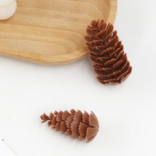 Load image into Gallery viewer, 10PCs Artificial Christmas Pine Cones DIY Decoration Accessories Atmosphere Festival Pendant Accessories