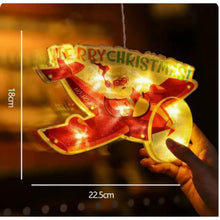 Load image into Gallery viewer, Christmas Decorative Lamp Santa Claus Sucker Lamp Christmas Tree Holiday Modeling Lamp Window Lamp Decoration