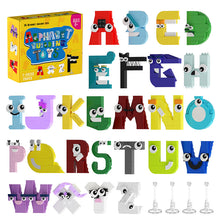 Load image into Gallery viewer, Buildmoc Children's Educational Toys Educational Alphabet Building Blocks Alphabet Building Blocks Legends