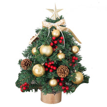 Load image into Gallery viewer, 45cm Christmas Tree with Lights Artificial DIY Christmas Decoration Ornaments