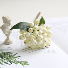 Load image into Gallery viewer, 10pcs Artificial berries, living room ornaments, Christmas decorative flower arrangements, accessories artificial berries