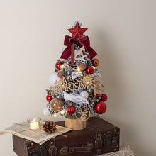 Load image into Gallery viewer, 45cm Christmas Tree with Light-Emitting Christmas Decoration Desktop Decoration