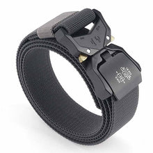 Load image into Gallery viewer, Tactical Nylon Waistband Men's Elastic Pant Belt Military Fan Tooling Belt