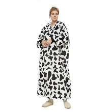 Load image into Gallery viewer, Hooded Lazy Blanket Pullover Double-Layer Blanket Sweater for Women Cold Protection in Autumn and Winter Thermal Pajamas