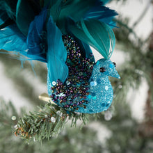 Load image into Gallery viewer, Christmas Tree Pendant Simulation Three-Dimensional Feather Peacock DIY Accessories