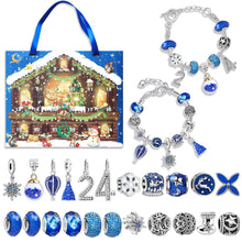 Load image into Gallery viewer, Blind Box Children's Bracelet Christmas Advent Portable 24 Grid DIY Bracelet Blind Box