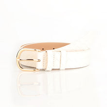 Load image into Gallery viewer, Belt Fashion Woven Pattern Pin Buckle Belt in Stock Whole All-Match Decorative Belt Jeans Strap