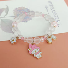 Load image into Gallery viewer, Summer Ice Crystal Cinnamoroll Babycinnamoroll Melody Bracelet Female Sweet off Single Simple Student Girlfriends Birthday Gift