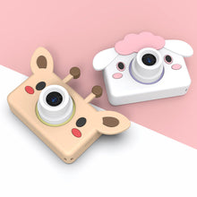 Load image into Gallery viewer, 2400w Pixel Children's Camera Strap Silicone Cartoon Phone Case Birthday Gift Suitable for Girls and Boys