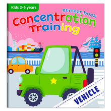 Load image into Gallery viewer, 20 Volumes Sticker Book Concentration Potential Development Stickers Children Enlightenment Baby Books for Early Education