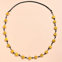 Load image into Gallery viewer, Colorful Simple Flat Beads Long Necklace Personalized Women's Necklace Accessories
