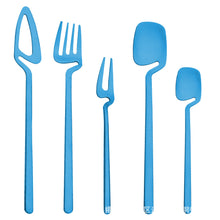 Load image into Gallery viewer, Creative Stainless Steel Hanging Cup Tableware Wall Hanging Knife, Fork and Spoon Coffee Spoon Cake Fork Fruit Fork Ice Spoon Can Be Hanging Cup Wall