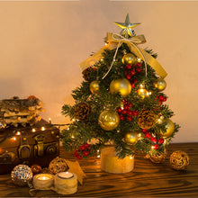 Load image into Gallery viewer, 45cm Christmas Tree with Lights Artificial DIY Christmas Decoration Ornaments