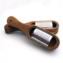 Load image into Gallery viewer, Stainless Steel Cheese Grater Wooden Grater Cheese Grater Silk Box Grater Kitchen Tools Shredding Machine Cheese Tools