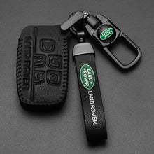 Load image into Gallery viewer, Leather Car Key Sleeve For Land Rover Evoque Discovery Velar Guard Car