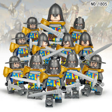 Load image into Gallery viewer, M1801 M1805 M1806 M1813 M1811 Middle Ancient Soldier Building Blocks Little Figure Toy Suit