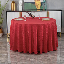 Load image into Gallery viewer, round Solid Color Tablecloth Wedding Banquet Tablecloth Simple Decorative Tablecloth