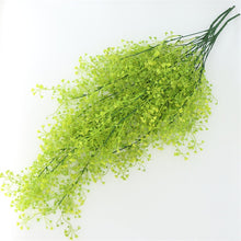 Load image into Gallery viewer, 5PCs Simulation Green Plant Forsythia Wall Hanging Plant Hanging HANAFUJI Simulation Hanging Basket Plant