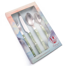 Load image into Gallery viewer, 4pcs/Set 304 Stainless Steel Knife, Fork and Spoon Tableware Suit Household Western Food Knife, Fork and Spoon Tableware Suit