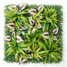 Load image into Gallery viewer, Artificial Combination Plant Wall Background Wall Decoration UV-Resistant Milan Lawn Plastic Fake Green Plants Wall