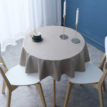 Load image into Gallery viewer, Solid Color Nordic Tablecloth Waterproof Oil-Proof Disposable PVC Table Cloth Household Rectangular Coffee Table Cloth Simple Table Mat