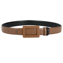 Load image into Gallery viewer, Leather Belt Wide Jeans Decorative Band Waist Seal Dress Versatile Two-Layer Women's