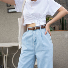 Load image into Gallery viewer, Retro Slim-Fitting, Fashion and All-Matching Dress Jeans Casual Pin Buckle Decorative Belt