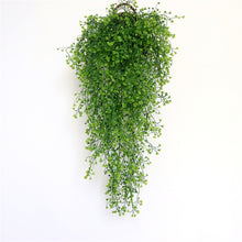 Load image into Gallery viewer, 5PCs Simulation Green Plant Forsythia Wall Hanging Plant Hanging HANAFUJI Simulation Hanging Basket Plant