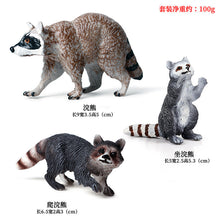 Load image into Gallery viewer, Wild Animal Model Toys Decoration Solid Tiger Lion Hippo Rhinoceros Elephant Panda Cow Set Children's Toy