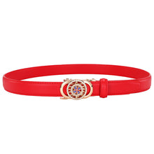 Load image into Gallery viewer, Women's Belt Automatic Buckle Good Luck Comes Fashion All-Match Belt Female Korean Style