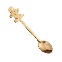 Load image into Gallery viewer, Small Spoon Snowman Spoon Nordic Style Tableware Gift Spoon Gift Box Christmas Gift Box