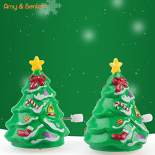 Load image into Gallery viewer, 1PCs Wind up Walking Rotating Green Christmas Tree Toy